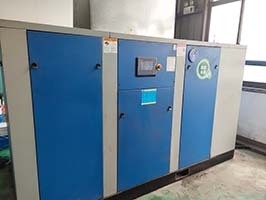 安徽某電氣有限公司使用靚能100EPM-8機(jī)型進(jìn)行氣管家節(jié)能改造
